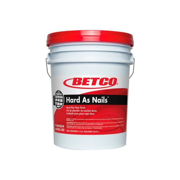 Sp Richards Betco Hard As Nails Hard Film Floor Finish, 5 Gallon Pail, 1 Pail - 65905-00 BET6590500 - main